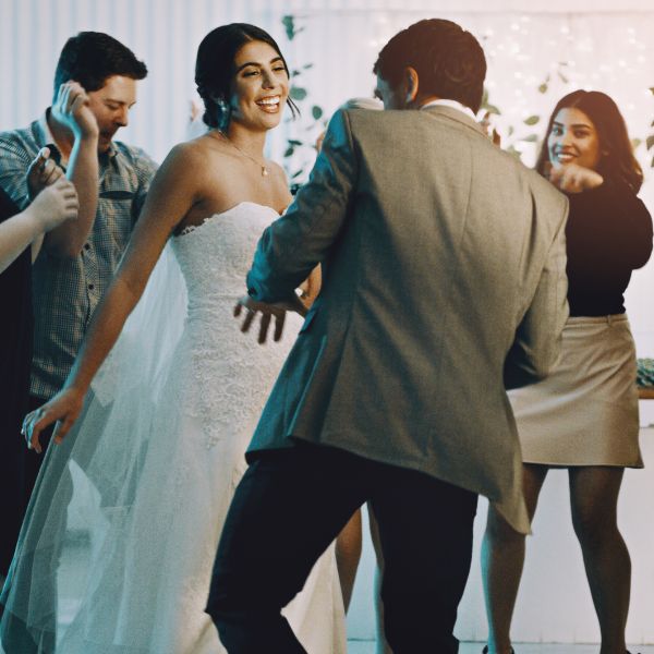 Gut sichtbar, aber nicht im WegPhoto box and wedding photography: how they work perfectly together